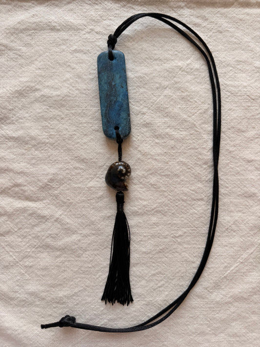 Wooden necklace