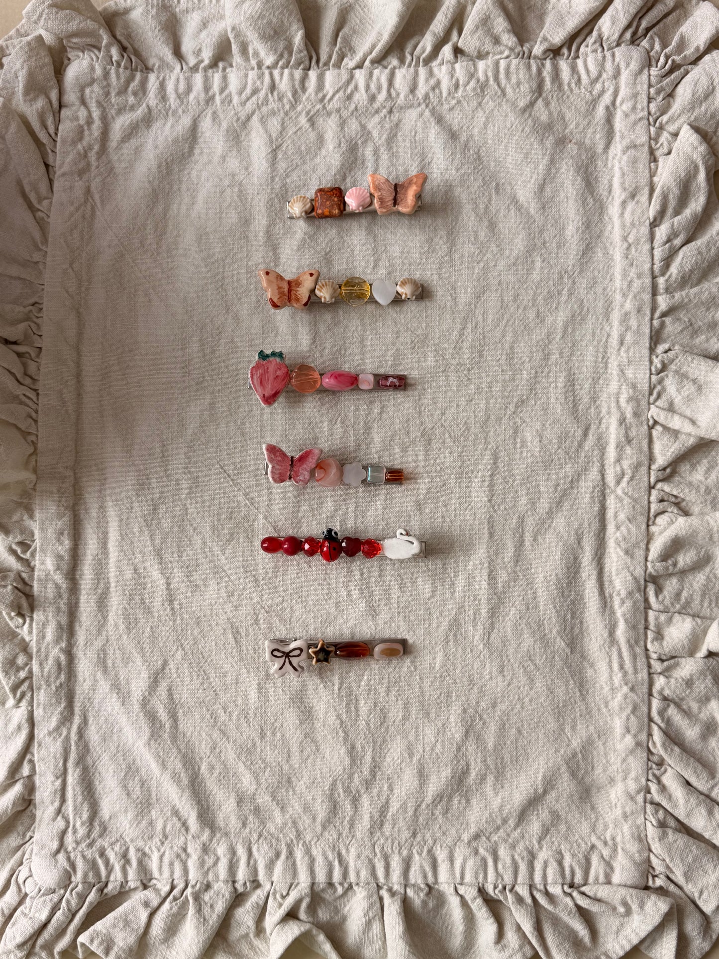 Strawberry barrette